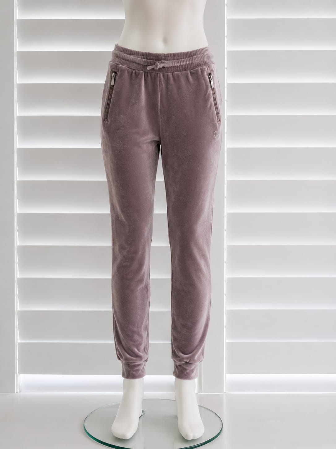 Guess | Couture Velvet/Velour Jogger Pants - Image 5