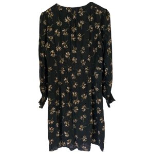 Alternative view of French Connection | Gaun Long Sleeve Midi Black Floral