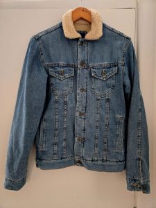 ZARA MAN | Sherpa-Lined Denim Jacket