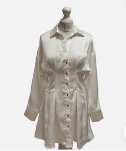 Alternative view of ZARA | Satin Effect shirt dress, size SMALL
