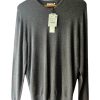 ZARA | Dark Grey V-Neck Lightweight Sweater