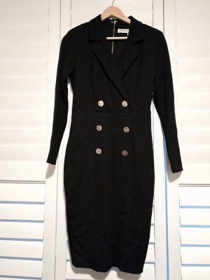 Fresh Soul | Black blazer dress