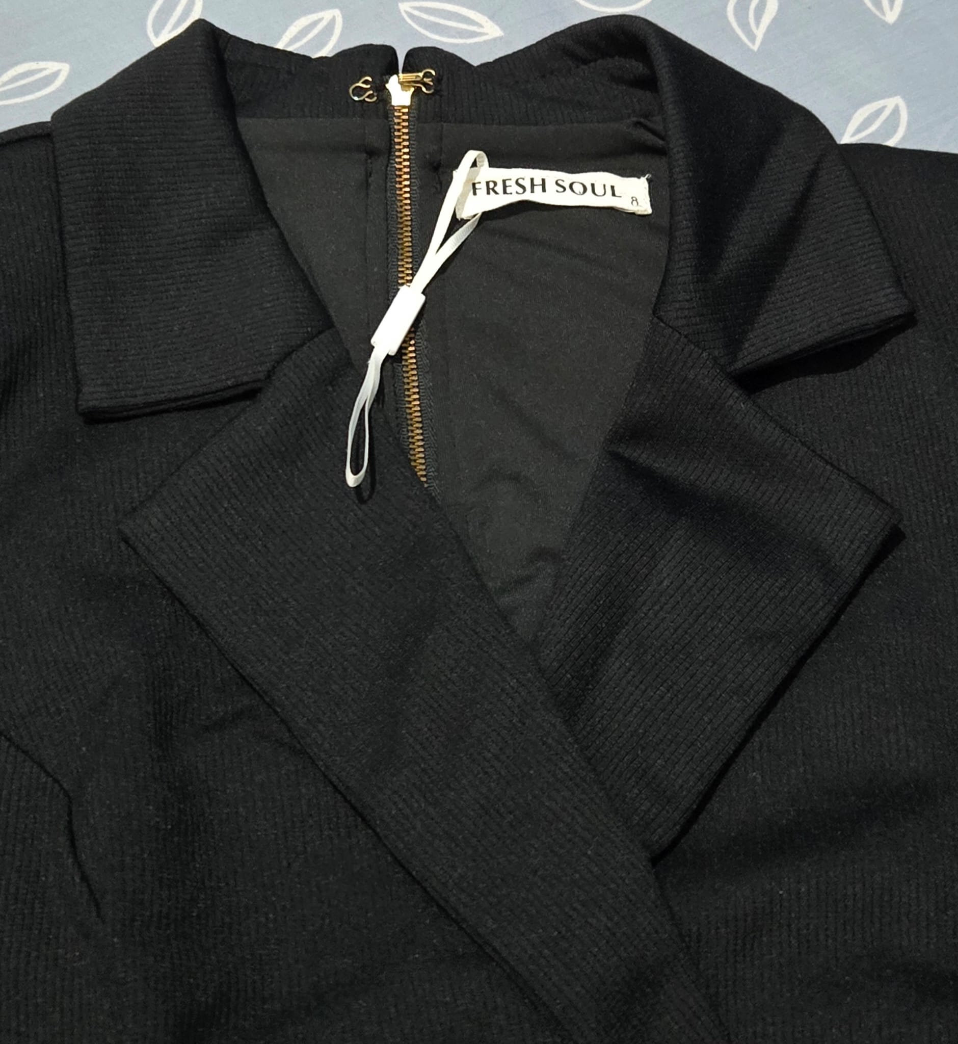 Fresh Soul | Black blazer dress - Image 4