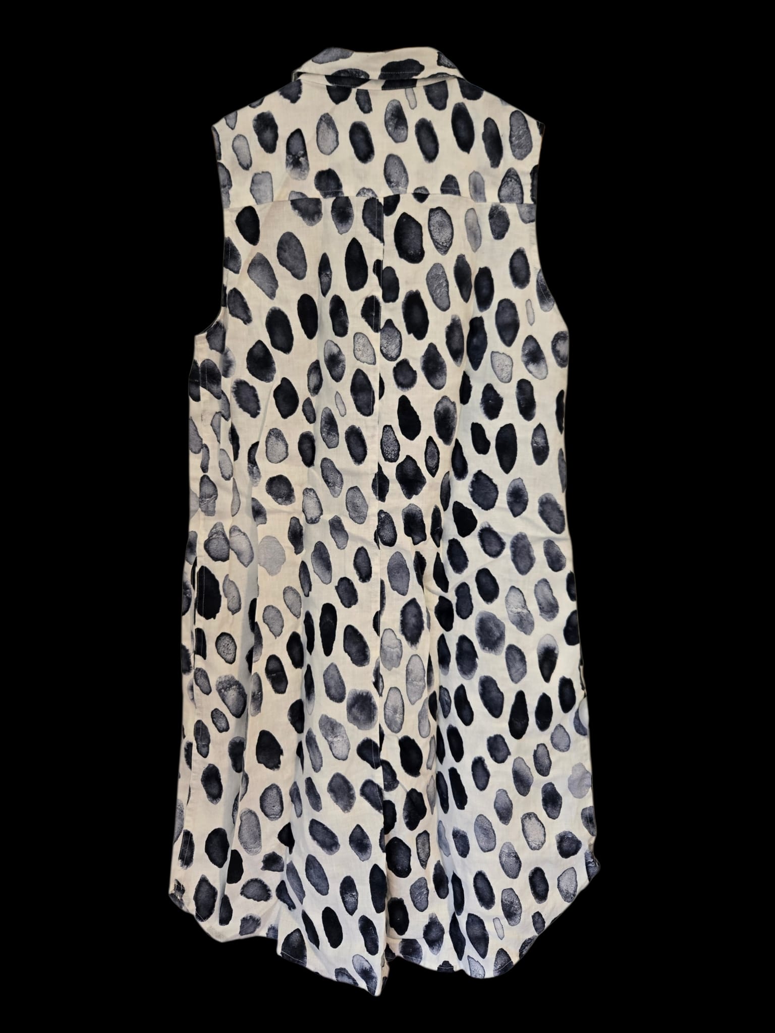Jump Clothing | 100% Linen Sleeveless Shirt - Image 2