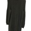 ZARA | Knit Sparkly Long Sleeve Turtleneck Dress
