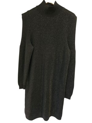 ZARA | Knit Sparkly Long Sleeve Turtleneck Dress
